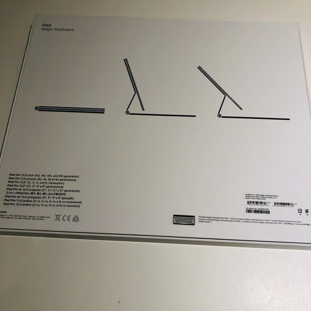 Apple iPad Magic Keyboard empty box - Picture 2 of 3